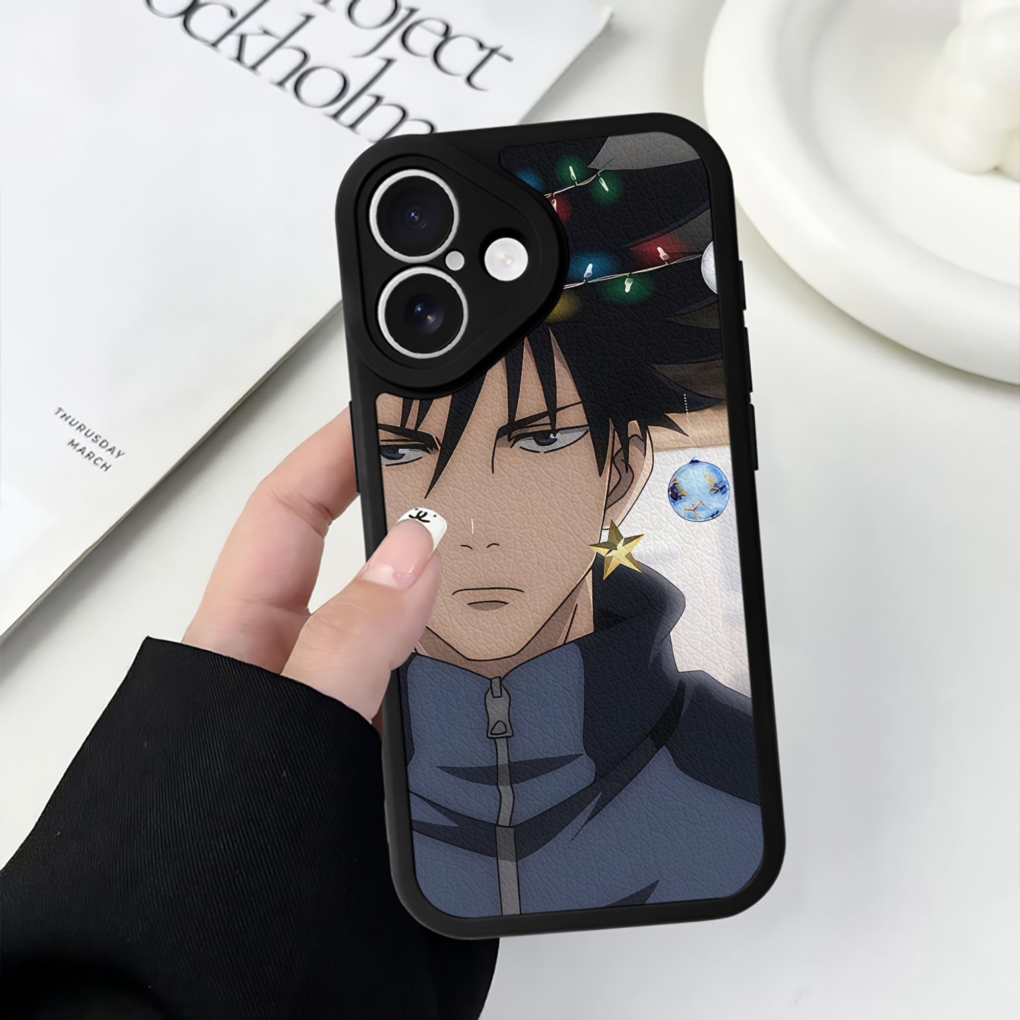 （画像用） SPY×FAMILY间谍家家酒 【iPhone 16シリーズ対応】シリコンスマホケース（レザー調） 材質：シリコン